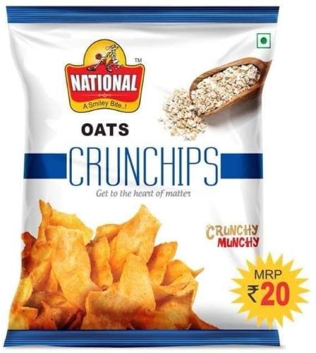 40 Gm Oats Crunchy Chips, for Human Consumption
