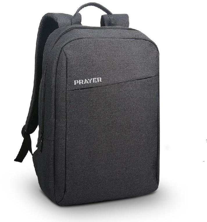 Plain Prayer Laptop Backpack, Capacity : 30L