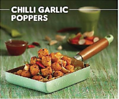Frozen Chilli Garlic Poppers