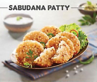 Frozen Sabudana Patty