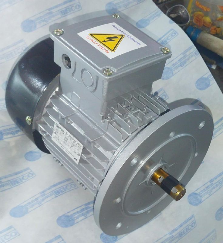 Semi Automatic Polished Alluminium One hp flage motor, for Industrial, Voltage : 440 V