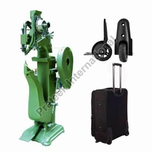 Mild Steel Electric Riveting Machine for Luggage, Voltage : 220V