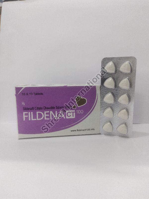 Fildena CT 100 Mg Tablets, Usage/Application : Hospital - Shreen ...