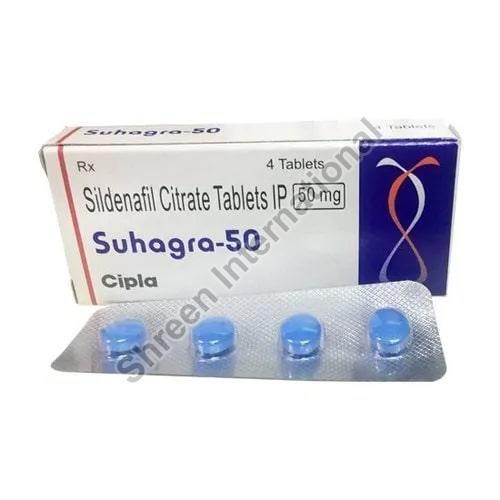 Suhagra 50 Mg Tablets, for Hospital, Type Of Medicines : Allopathic at ...