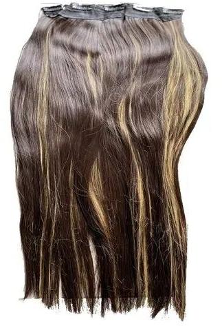 Clip On Hair Extension, Length : 16inch