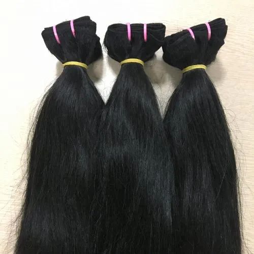 Double Drawn Non Remy Hair, Length : 12 inch
