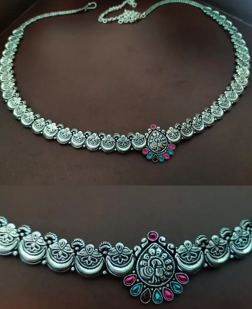 Polished 200-300 Gm German Silver Waist Chain, Feature : Elegant Design
