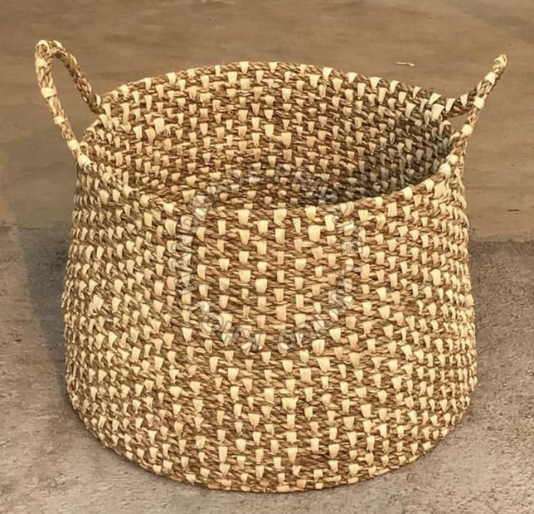 Sabai Rope Laundry Basket, Style Antique, Modern at best price INR 800INR 1,200 / piece in