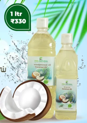 Coconut Oil, Packaging Type : Plastic Bottle - Feel Natural, Chennai ...