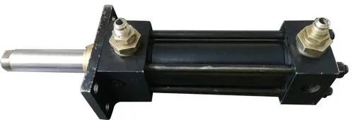 Mild Steel Double Acting Hydraulic Cylinder, Max Pressure : 50-350 Bar