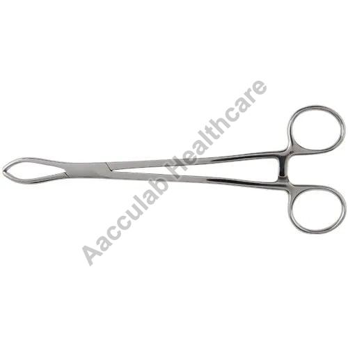 Stainless-Steel Littlewood Tissue Forceps, for Clinical Use, Hospital Use, Color : Metallic