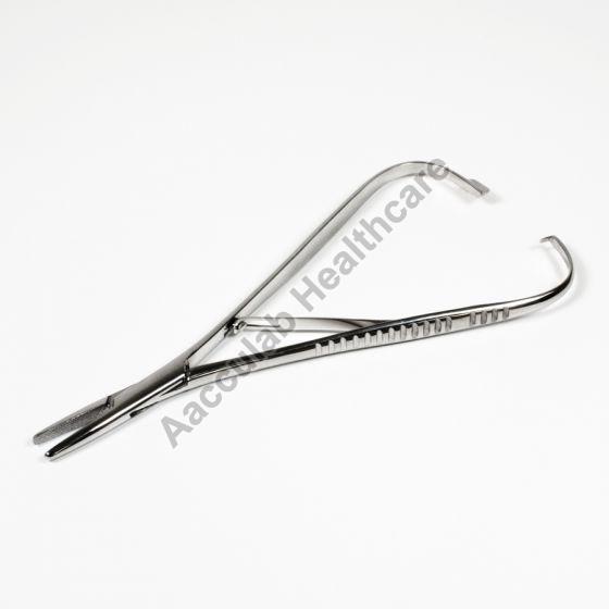 Polished Stainless Steel Macphail Needle Holder, for Clinic, Hospital, Feature : Durable, Rust Proof