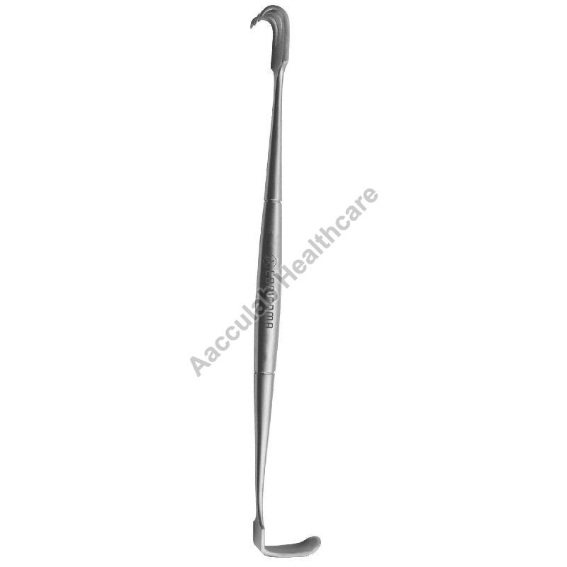 Polished Stainless Steel Senn Miller Retractor, Length : 170mm