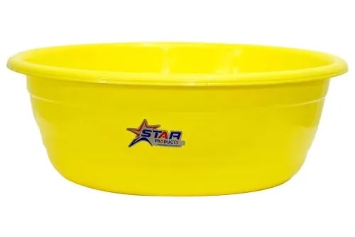 25L Yellow Plastic Tub