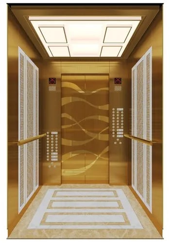 Coated Stainless Steel Elevator Sheet, Color : Rose Gold