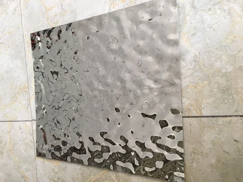 Water Rippled Stainless Steel Sheet