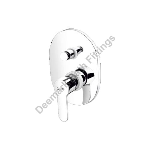 Chrome Plated Polished 4 Way Concealed Diverter, for Bathroom, Feature : Durable, Fine Finished, Shiny Look