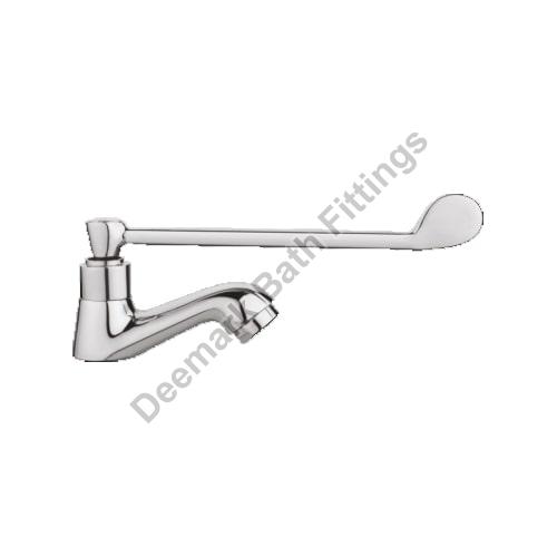 Chrome Plated Elbow Action Pillar Cock, for Bathroom, Kitchen, Feature : High Pressure, Rust Proof