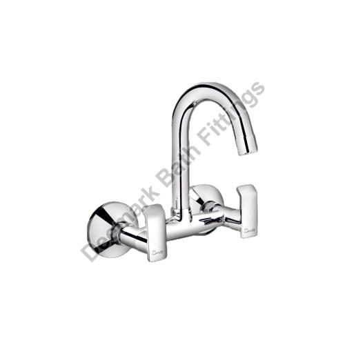 EVA Sink Mixer with Swinging Spout, Color : Silver