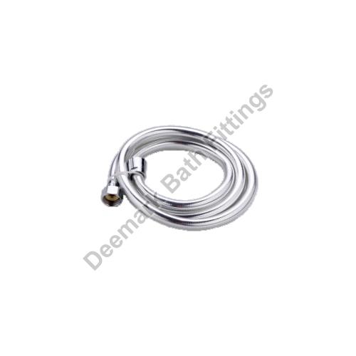 Chrome Plated PVC Shower Tube, Feature : Excellent Quality, Full CP (Brass Nut)