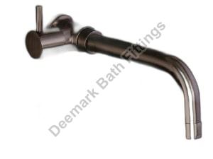 Wall Mounted Matt Black Long Body Basin Mixer