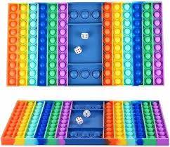 Ludo game, for toy, Color : rainbow