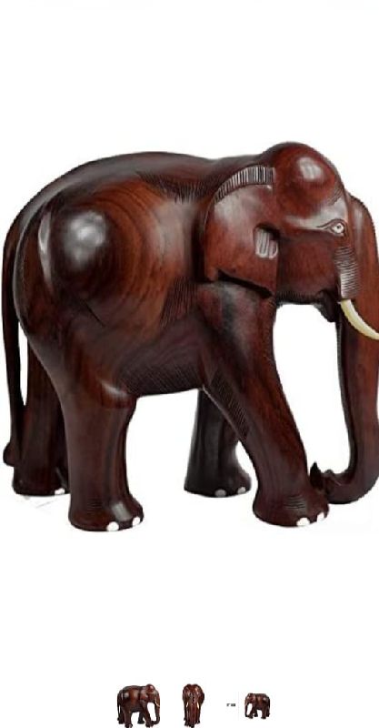 wooden elephant