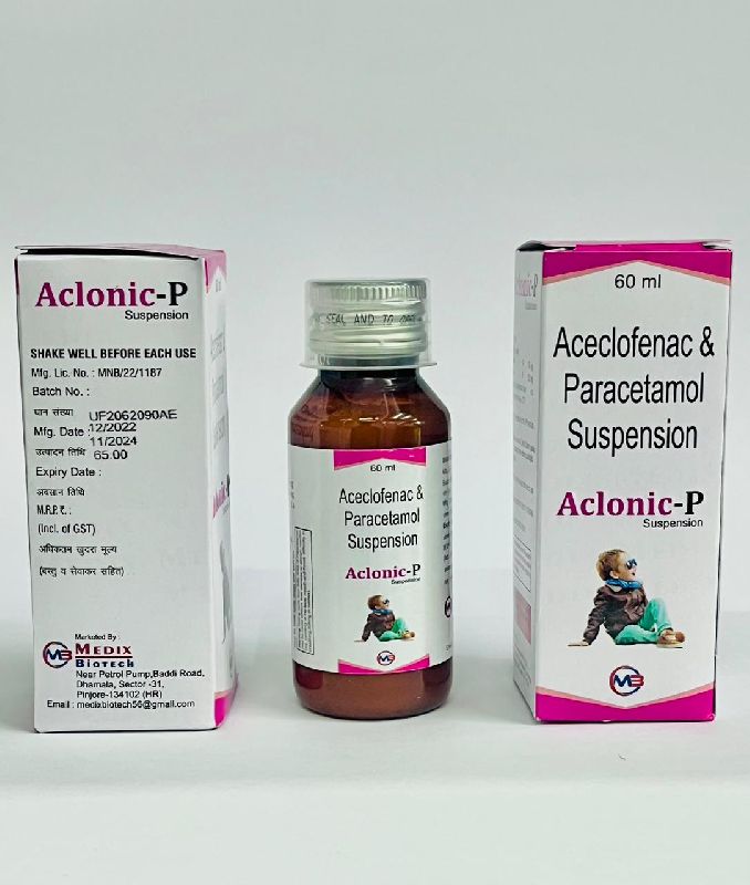 Paracetamol suspension, Application : Clinical, Hospital