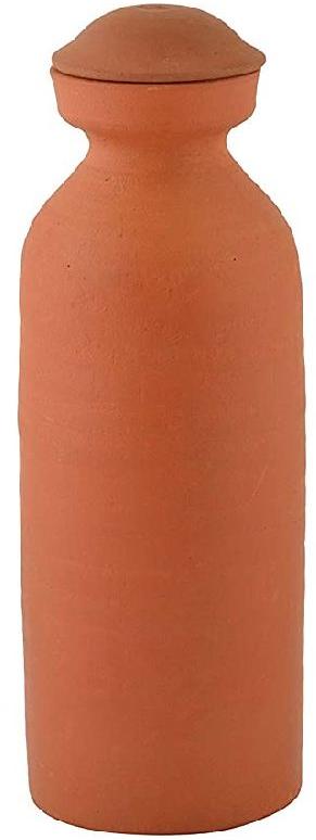 Clay Water Bottle, Storage Capacity : 500ml, 1ltr