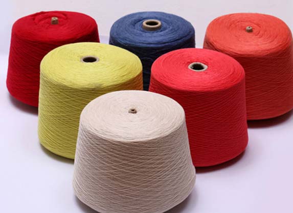 Polyester Cotton Yarn, for Weaving, Embroidery, Sewing, Feature : Anti-Bacteria, Eco-Friendly