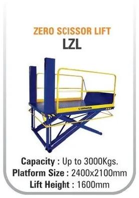 Low Height Hydraulic Scissor Lift