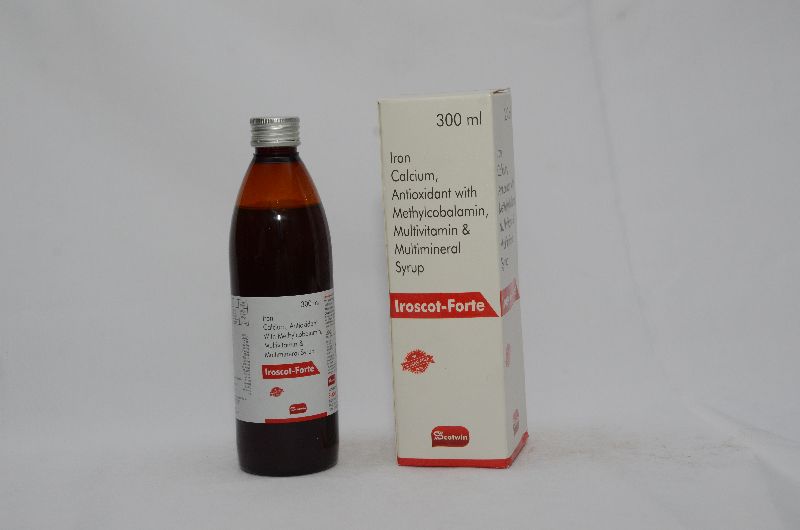 Scotwin Iroscot-Forte Syrup, Packaging Size : 300 ml