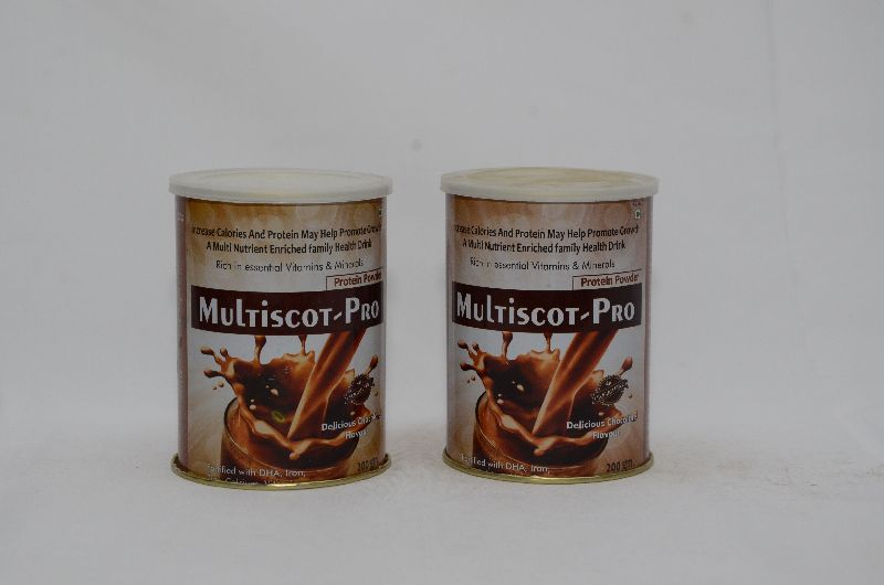 Multiscot-Pro Chocolate Flavour Protein Powder, Shelf Life : 12-18 Months