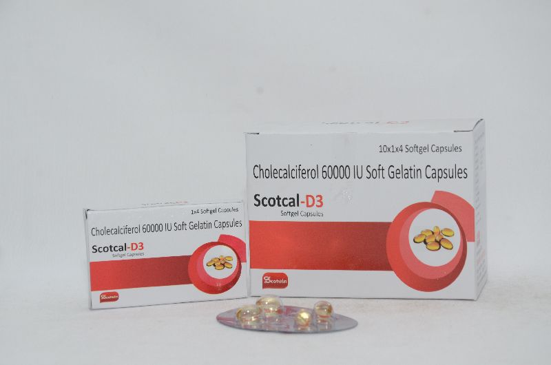 Scotwin Scotcal-D3 Softgel Capsules