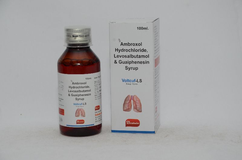 Scotwin Voltcuf-LS Cough Syrup, Bottle Size : 100 Ml