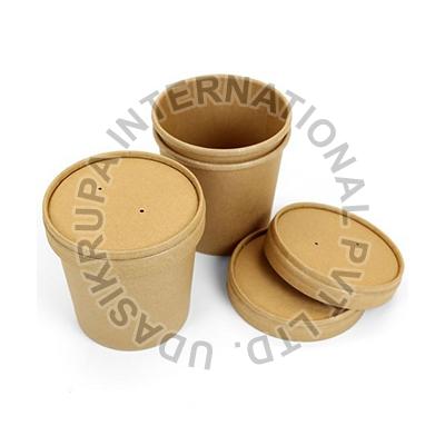 Paper Food Container with Lid