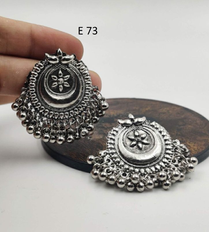 Regaliaz oxidized Oxdised earrings, Occasion : Party
