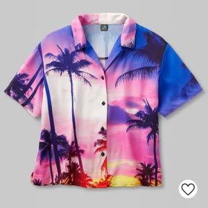 Regular Collar Printed Polyester Beach Hawaiian Shirts, for Textiles, Packaging Type : Polythin