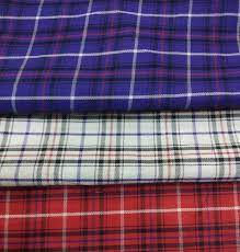 Checked Cotton Fabric, for Garments, Specialities : Perfect Fitting, Shrink-Resistant