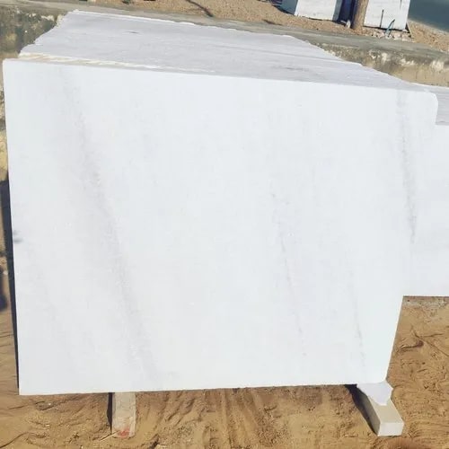 Non Polished Makrana White Marble Slab, for Flooring Use, Feature : Dust Resistance, Good Quality, Shiny