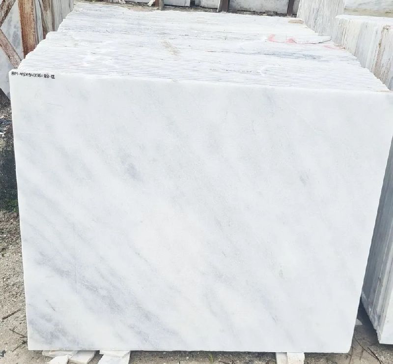 Non Polished Rajsamand White Marble Slab, for Flooring Use, Feature : Dust Resistance, Good Quality