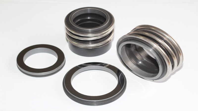 Rubber bellow mechanical seal