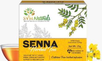 SVM EXPORTS Natural Senna Herbal Tea, Packaging Size : 100gm