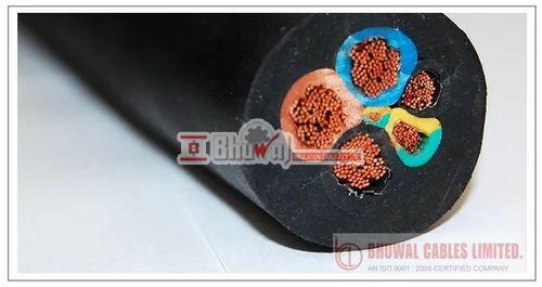 Black Heavy Duty Electrical Cable, for Industrial, Automobile, Inner Material : Copper