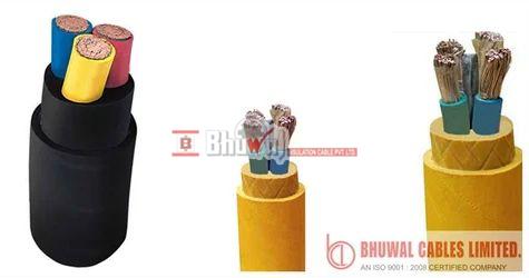 Black 220V Silicone Rubber Insulated Cable, Feature : High Tensile Strength