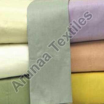 Cotton Cambric Fabric, for Garments, Bedsheets, Pattern : Plain
