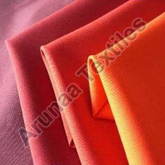 Polyester Poplin Fabric, for Garments, Pattern : Plain