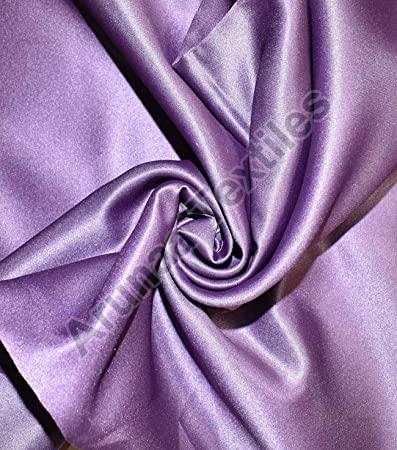 Satin Fabric, for Garments, Pattern : Plain