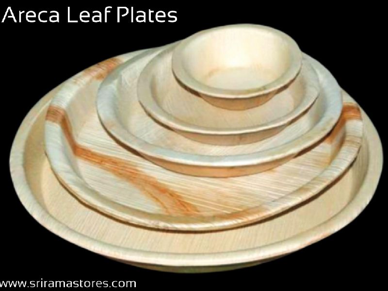 areca palm leaf disposable plates bowls