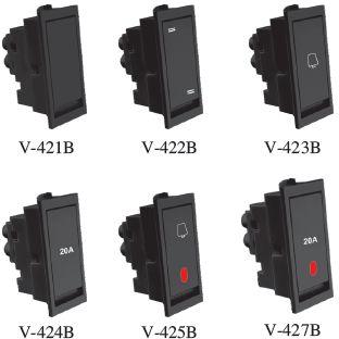 Black10 & 20 Amp Aro1 Module Switch